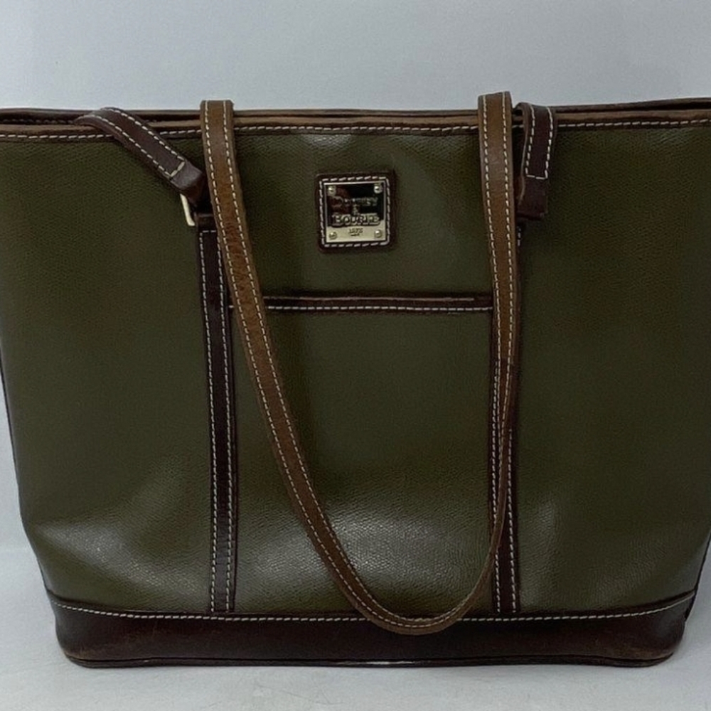 Elegant Olive Green Tote Bag